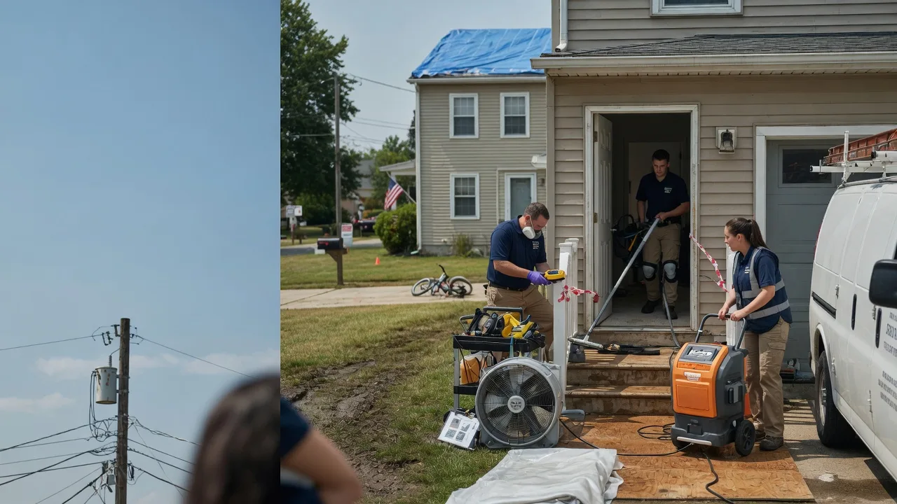 Water Damage Repair in Oconee, IL near me